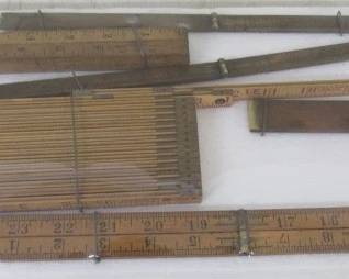 Antique Wooden Rulers