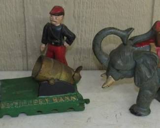 Cast Iron Mechanical Banks