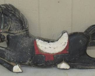 Aluminum Horse Off Playground or Carnival Ride