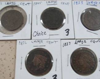 1800's Large Cents