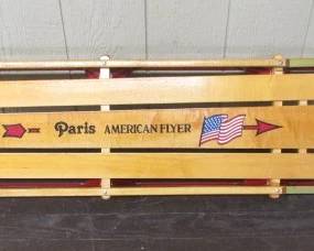 American Flyer Snow Sled