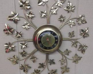 1959 Metal Wall Clock by United 