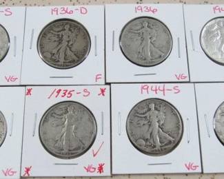Walking Liberty Half Dollars