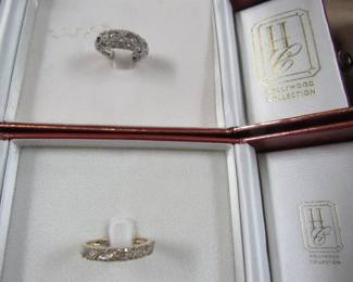Hollywood Collection Sterling & Diamond Rings