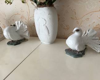 Ceramic Doves