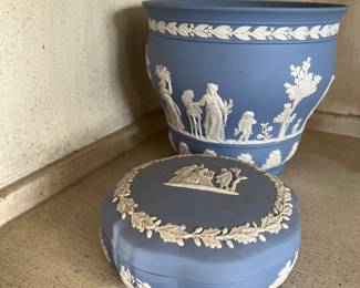 Blue Wedgwood 