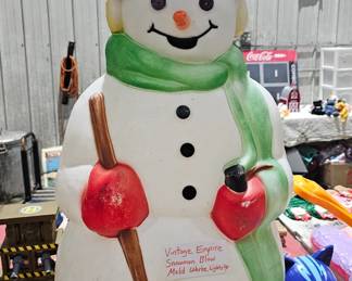 BLOW MOLD SNOWMAN