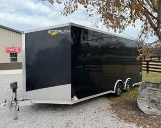 STEALTH ENCLOSED TRAILER, CAR HAULER