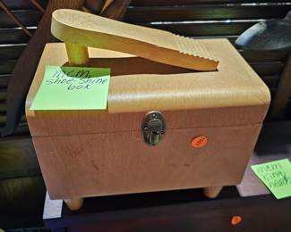 SHOE SHINE BOX