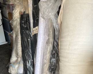 Designer fabrics and mannequin