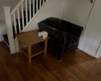 Sofa chair and table
