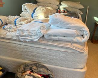 Linens and Queen Size Bed
