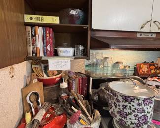 variety of kitchen goods