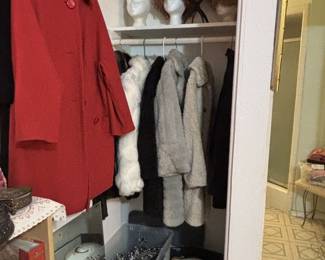 faux fur and warm winter coats