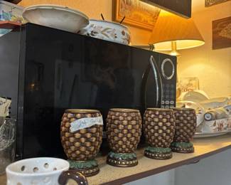 retro pineapple glasses