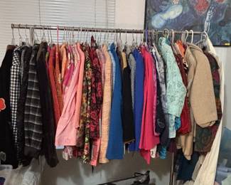 women's blouses and outerwear