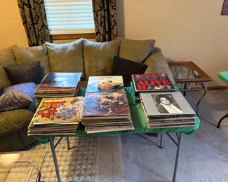 So many vinyl records