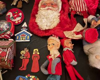 Vintage Christmas decorations