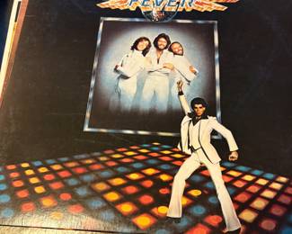 Saturday Night Fever soundtrack on vinyl