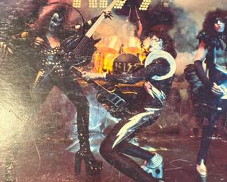 Vintage Kiss vinyl record