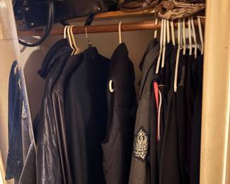 women's clothes and purses