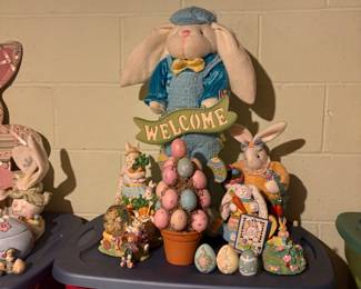 Vintage Easter decorations