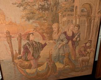 Beautiful framed tapestry 