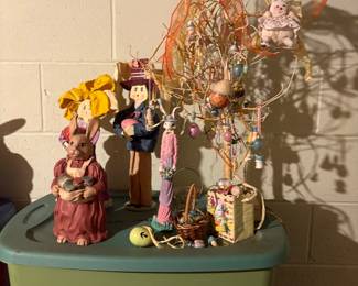 Vintage Easter decorations