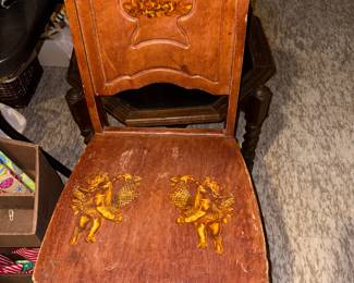 Vintage wooden chair