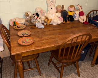 Wooden Table and chairs
