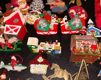 Vintage and unique Christmas decorations