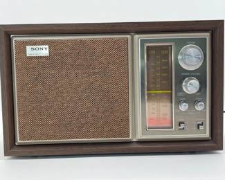 72 VintageSonyFidelitySoundVintageFMAMRadio20WattsICF9650W