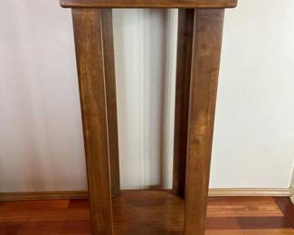 91 36TallWoodenPlantorDisplayStand