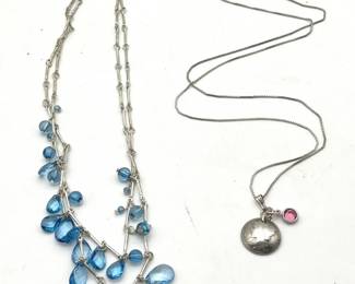 6 TwoSilverNecklaces