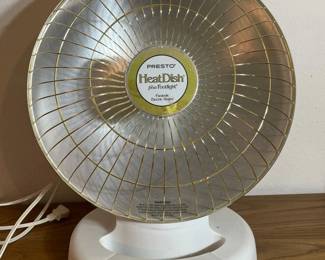 139 PrestoHeatDishParabolicElectricSpaceHeater