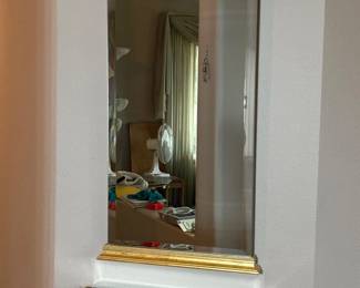 23 ElegantWallMirrorwithMatchingFloatingShelf