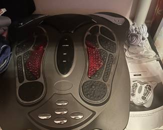 Tens dot massager deluxe, new, never used, with manual and accessories, I need this about now!