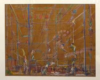 William Anzalone Original Pastel 14"x17.5"