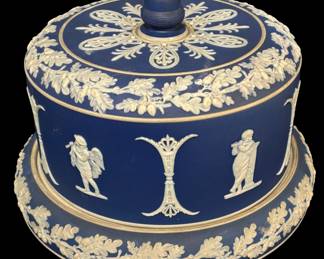 19th Century Cheese Dome (probably Wedgewood, unmarked - or perhaps German