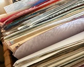 Scrapbook paper and supplies