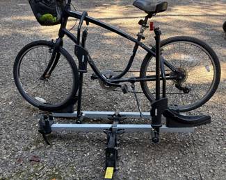 Thule double bike rack.