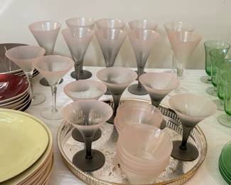 Vintage glassware