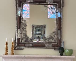 Pair of Ornate Mirrors