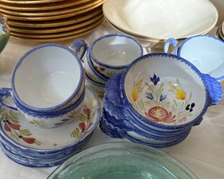 Henriot Quimper Stoneware