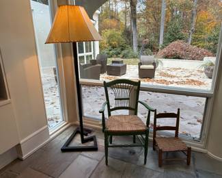 Therien Bronze G Floor Lamp