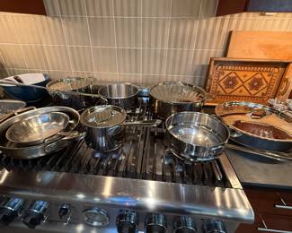 All Clad cookware