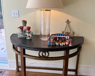 Pair of Demi-lune tables