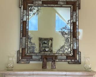 Pair of Ornate mirrors
