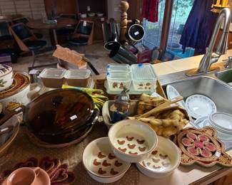 Pyrex Early American Set