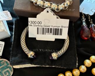 14k Sterling David Yurman Bracelet